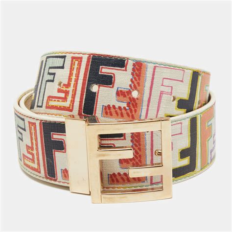 fendi multicolor belt price
